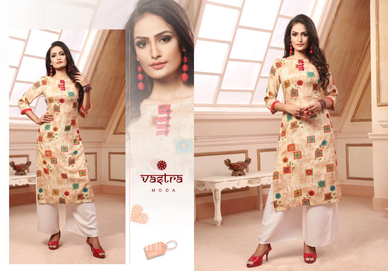 Genisis Vol-1 Vastra Moda Straight Rayon Kurtis Genisis Vol-1 Vastra Moda Straight Rayon Kurtis